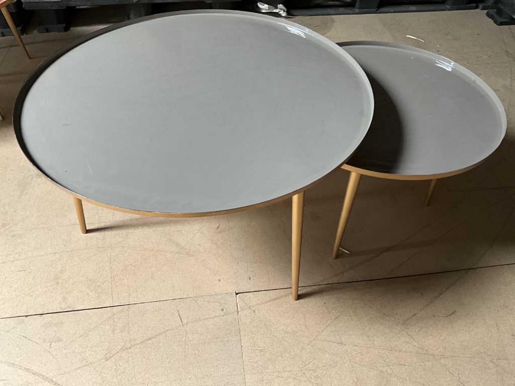 Richmond Breston gris Table basse 75 cm