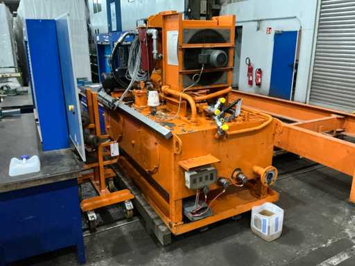 Hydraulikaggregat inkl. Hydraulikzylinder, Schaltschrank