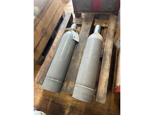 Gas Cylinders Carbon Dioxide Oxygen