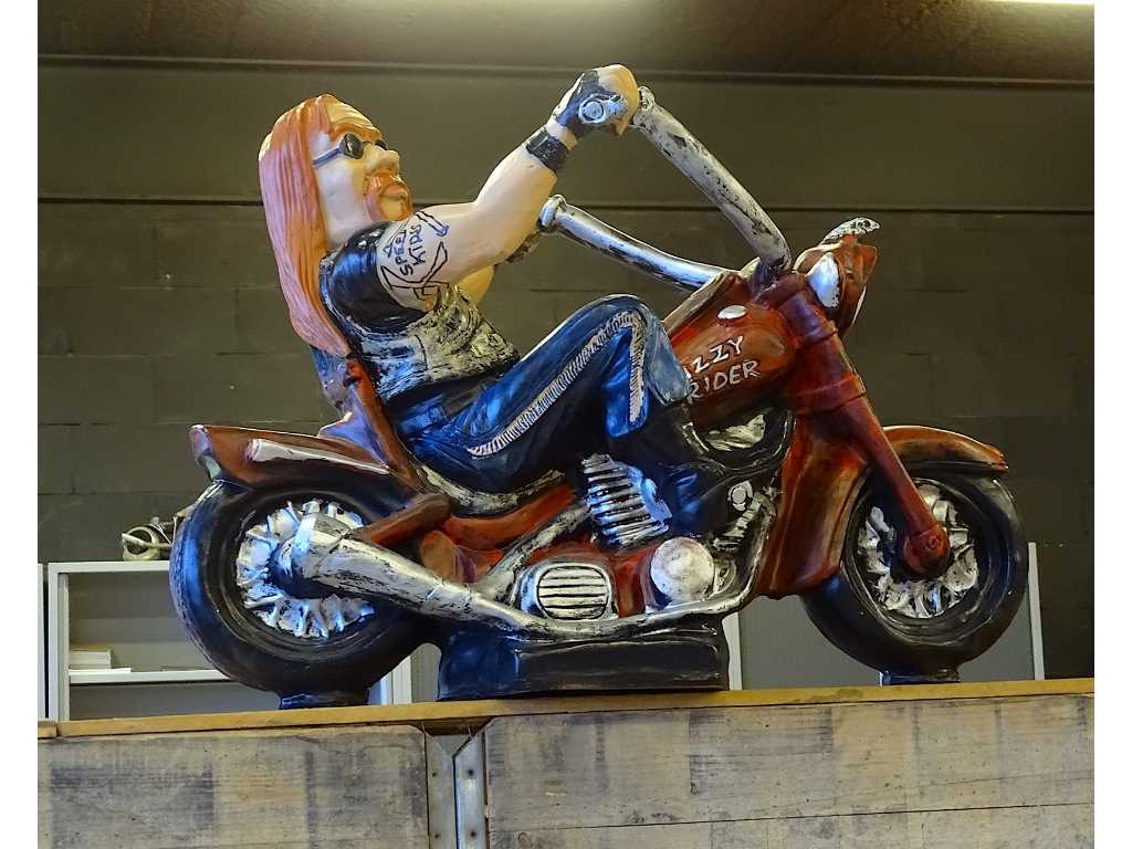 decoratie beeldje "Izzy Rider"