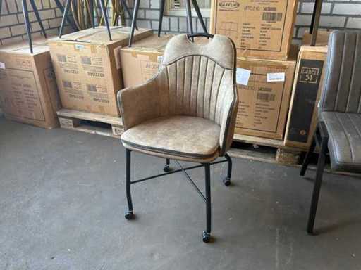 Mozart Mobile dining chair (2x)
