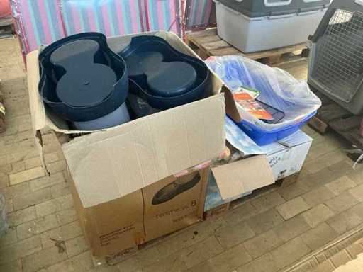 Stock of various accessories for animals