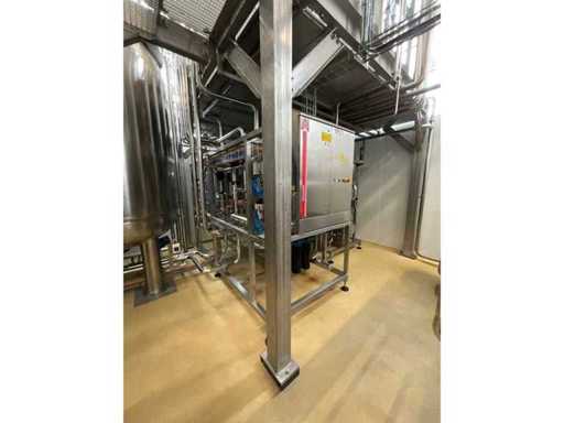 A Due S.p.A. MGN105XA Edelstahl-Pall Filter und Ventilkrümmer für aseptische Gefäße 