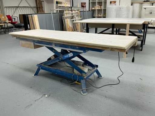 2009 Hymo AX 5-8/6-600 Table élévatrice à ciseaux