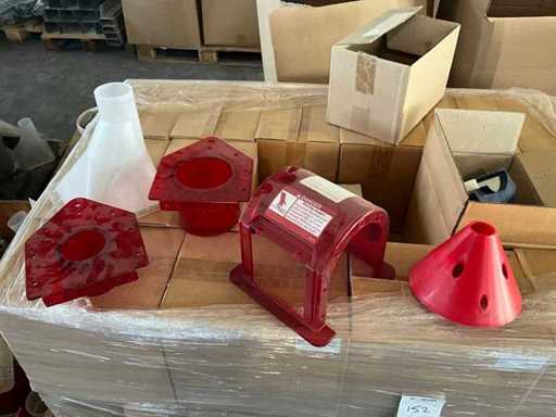 Części modułu wejściowego Batch Chore-Time Flex Auger.