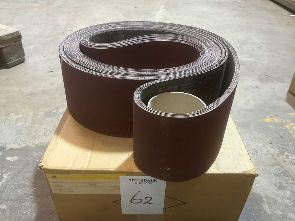 SIA Grit 120 Sanding Belt 120x5000 (10x)