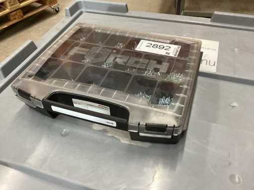 L Box piccolo, assortimento con varie viti autoprefilanti