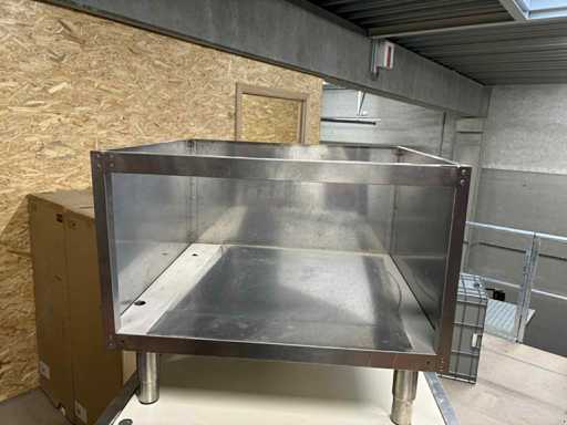 Roestvrijstalen werktafel