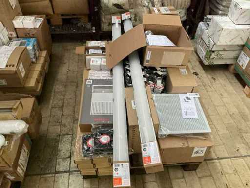Stock of accessories, spare parts and warehouse stocks