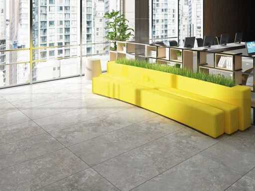 Qua Granite Gris Travertino Mat Floor Tile 100x100 cm 60 m²