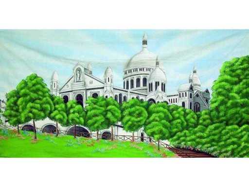 Dekorstoff: Kirche in Frankreich