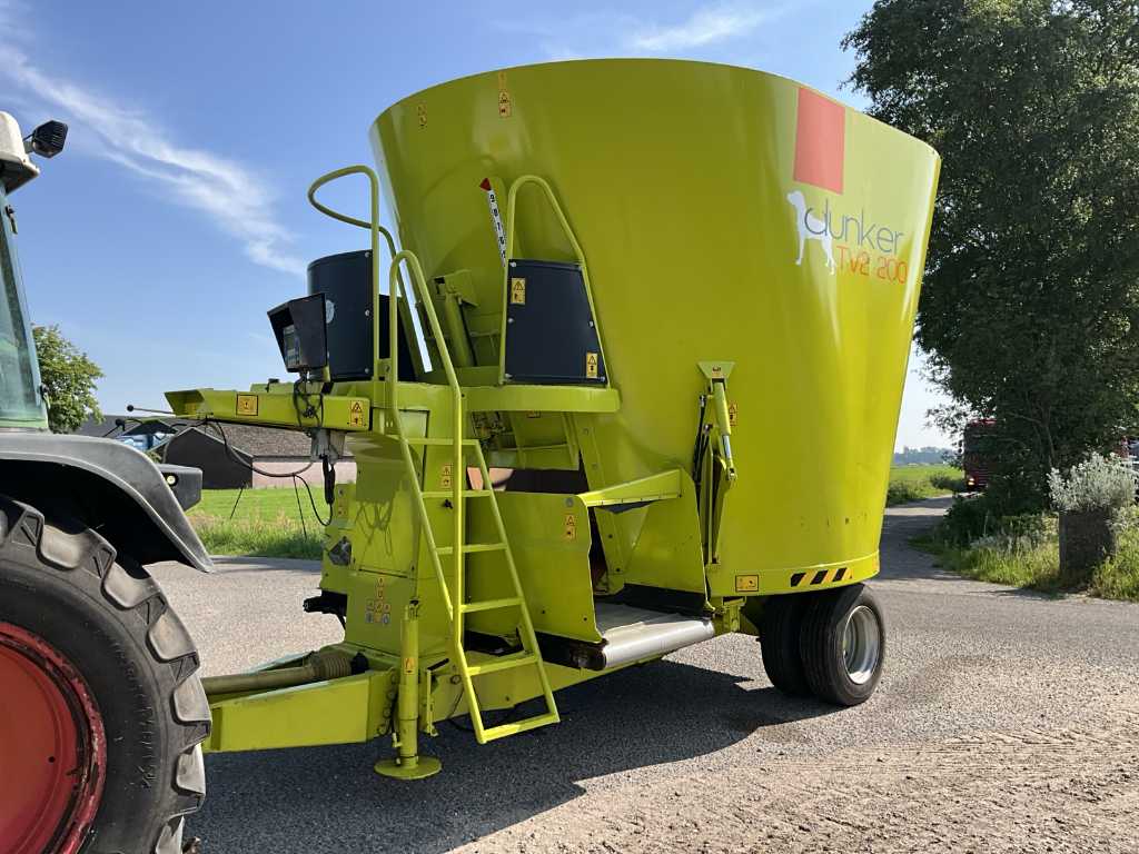 2002 Depozit Dunker TV2 200 Vagon mixer