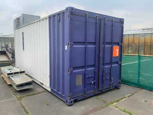 Motafzuigopvangcontainer