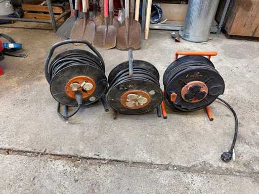 Verlengkabelhaspels (3x)