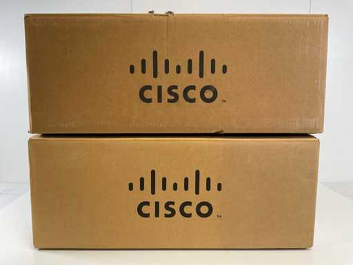 Cisco (WS-C3650-48PD) Catalyst 3650 48 Port PoE+ 2x 10G LAN Base Switches (NEW) (2x)