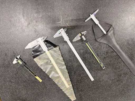 Posten 5-teilig Messschieber Schieblehre 0-300 mm