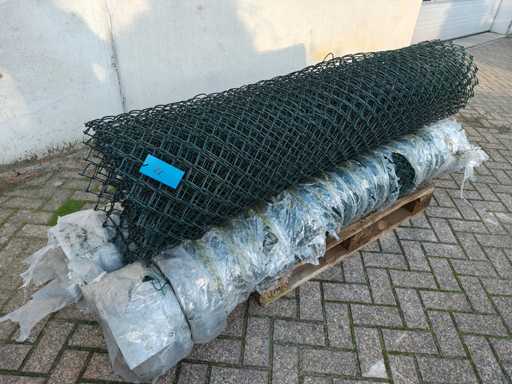 Heras - Partij 3 Rollen Gaas  ca 50 mtr 200cm hoog