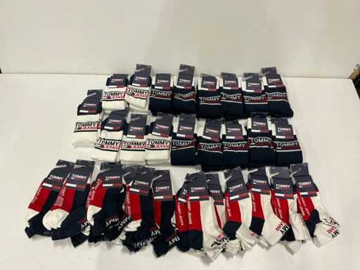Partia różnych skarpet Tommy Jeans w dwupaku (32x)