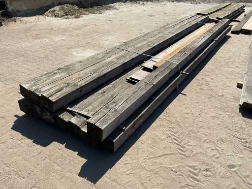 Hardhout balk (11x)