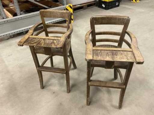 Chaise haute (2x)