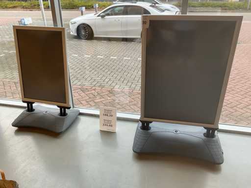 Semne de trotuar Swingmaster (2x)