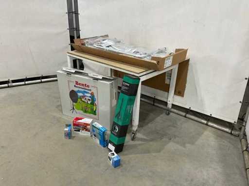 Satelietset en fietsendrager