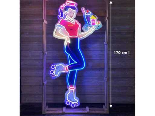 Enseigne Néon Serveuse diner usa - Various Light Equipment