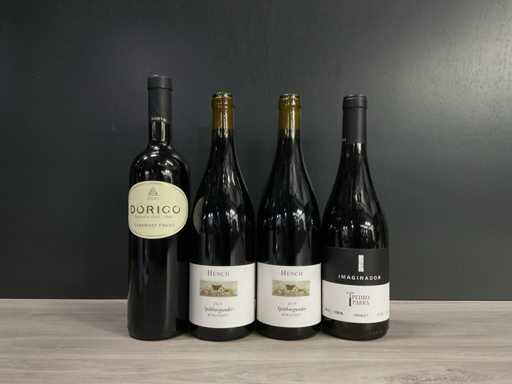 Diverse Rode wijn (4x)