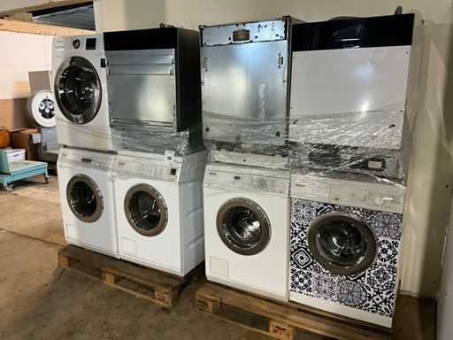 Diverse witgoed (8x)