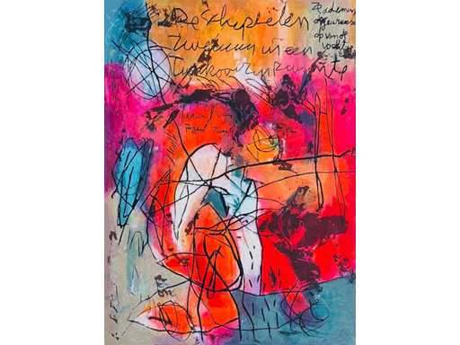 Mohammed Quraish - colour silkscreen