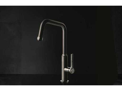 GESSI Officine Keukenmengkraan matt black finox 60051 599