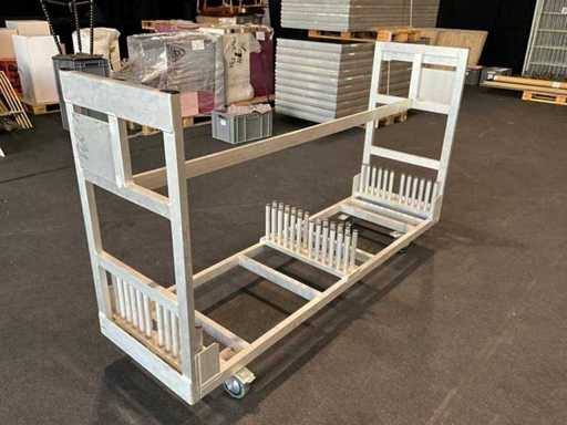 Aluminum transport cart