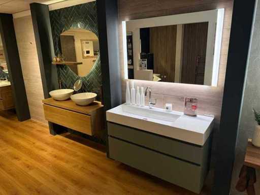 Bathroom furniture set 120 cm 