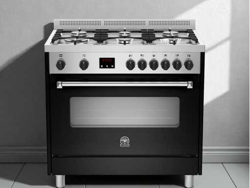 Bertazzoni AMS96L61BNE Gas Fornuis
