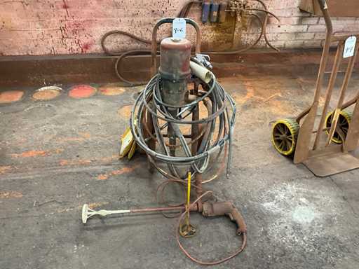 Industriële verfspuit