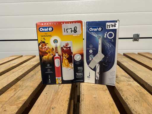 Oral-b - Braun - Periuță de dinți - Îngrijire orală (2x)