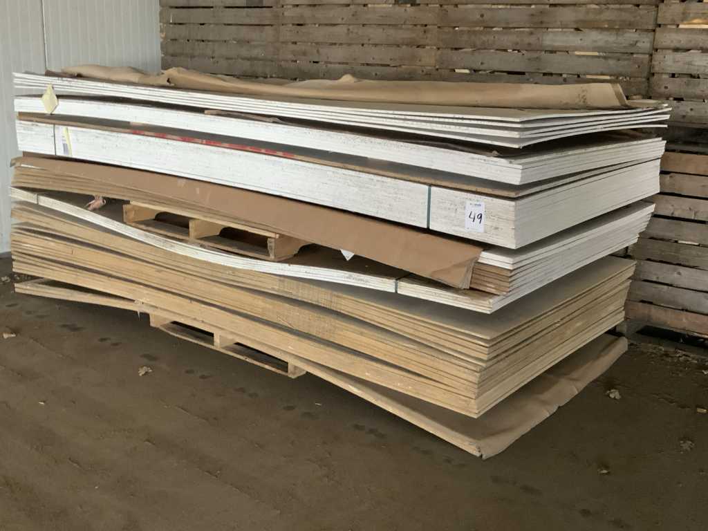 Plywood wood board various thicknesses (55x)