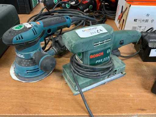 Makita, Boxch Sander (2x)