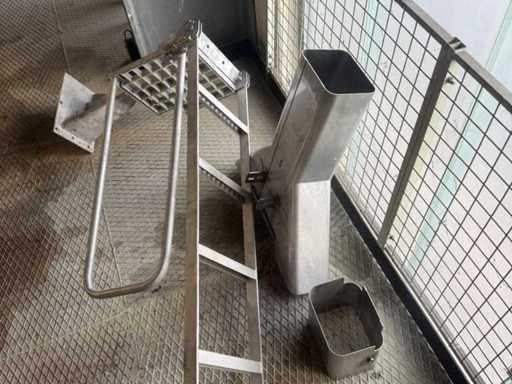 Stainless steel add-on parts for Bucher / Gmeiner salt shakers