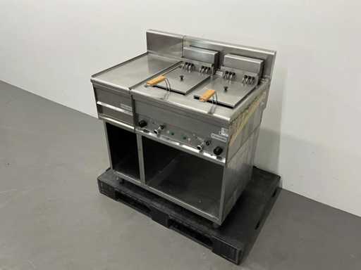 Lotus - FQ-62E - Doppelfritteuse mit Neutralleiter