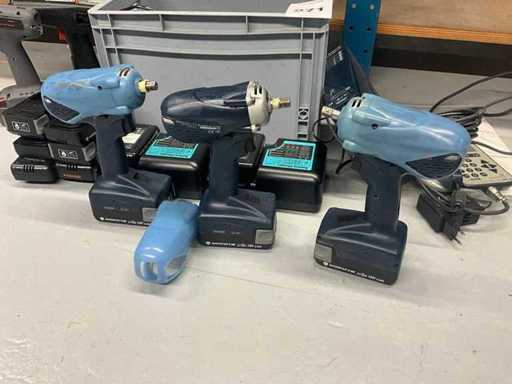 Yokota YZ-T800 Battery Torque Wrench (2x)