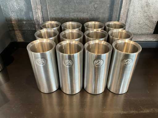 Sourcy - Glacière en acier inoxydable (12x)