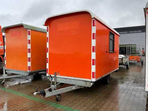 2013 Atec / Brouwer SM400L Schaft aanhangwagen