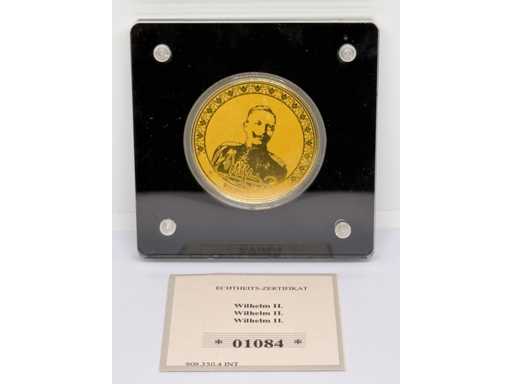 1/200 OZ 999 Fine Gold Willhelm II.