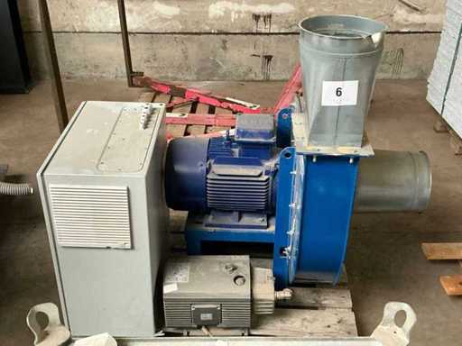 Système d’extraction de filtre MZ Aspiratori VN 560/N 2008