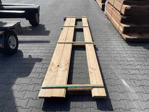 Douglas Rebate/Half-timber rebate 4000x190x18mm (6x)