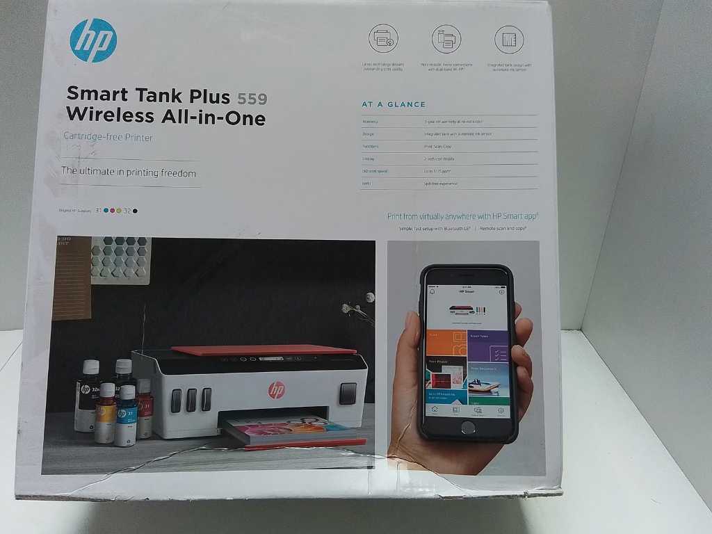 HP Smart Tank Plus 559 Inkjet Printer | Troostwijk Auctions