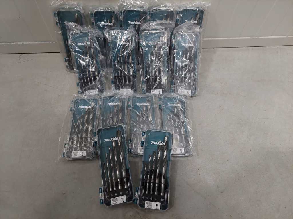 Makita - hout borenset 5-delig - Bits, drills and chisels (15x)