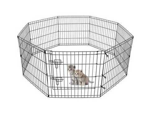 MaxxPet 88109 Rabbit Run Puppy Playpen - foldable - 61x61cm - 8 pieces
