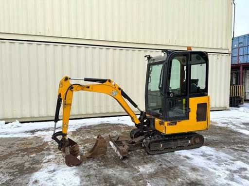 JCB - 16C-1 - 2022 - Minigraafmachine - 2 x bak 